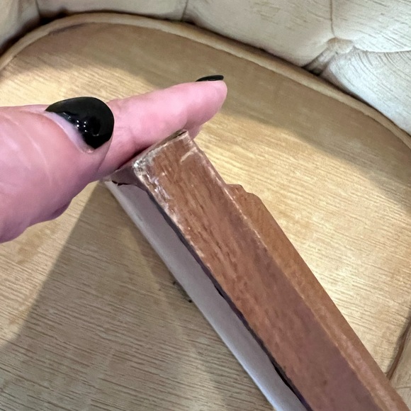 Framed Calligraphy “The Lord’s Prayer” art with oak(?) frame. Glass. - Picture 12 of 15